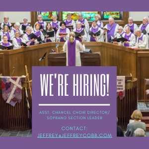 now hiring - asst choir director (100 × 100 px) (1)